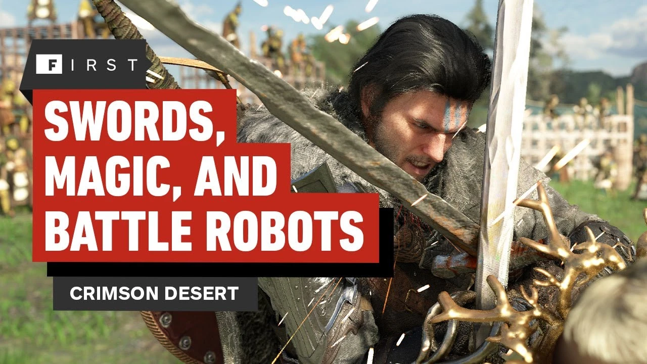 Новый ролик Crimson Desert раскрывает глубину боя: магия, замедление времени и абсолютная свобода действий