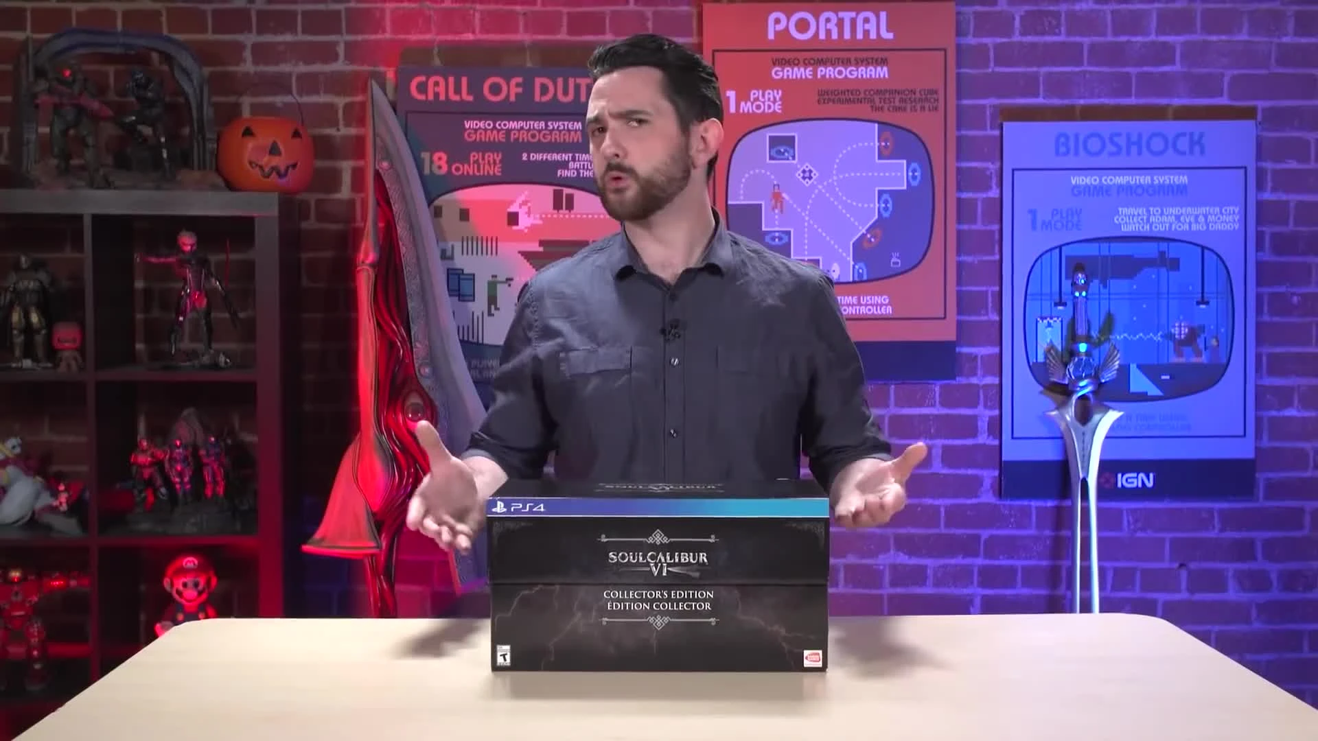 Распаковка коллекционного издания Soulcalibur VI's Collector's Edition