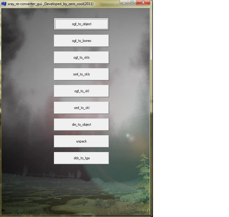 S.T.A.L.K.E.R.: Зов Припяти "Проект Gui for xray_re-converter "