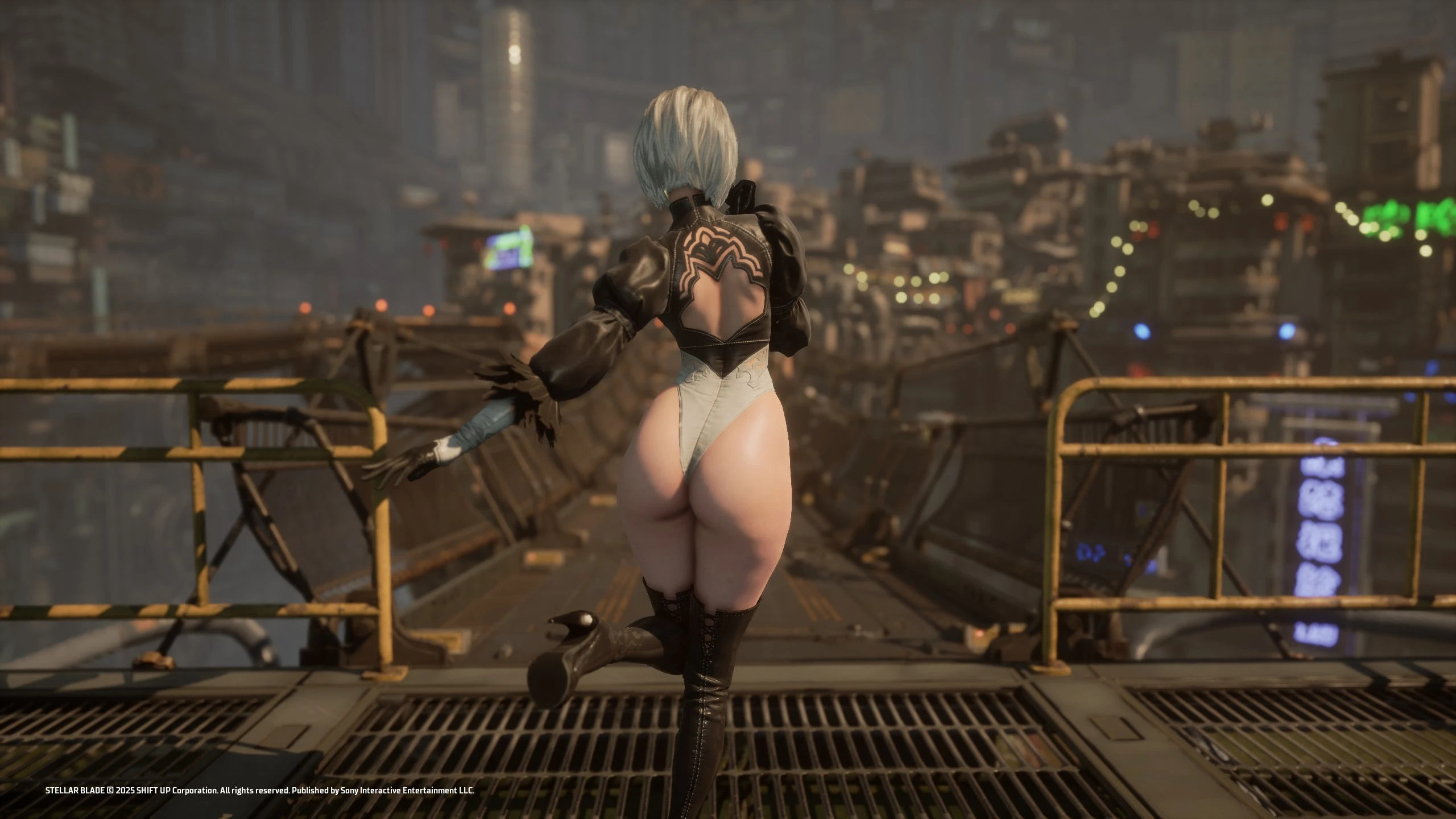 Stellar Blade "Меньше значит больше - откровенный наряд YoRHa Uniform No. 2 Type B"