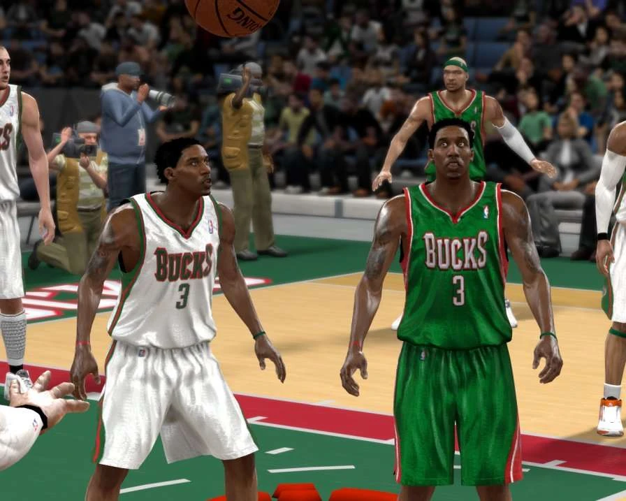 NBA 2K10 "Milwaukee Bucks Jerseys Update"
