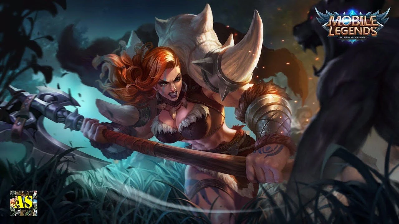 Боец Хильда в игре Mobile Legends: Bang Bang