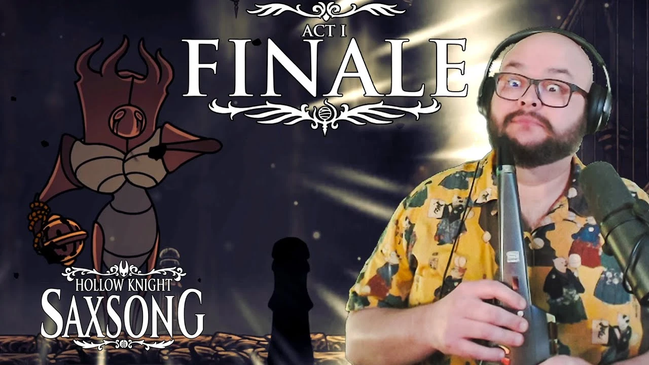 Стример успешно прошел Hollow Knight: Silksong на истинную концовку, используя для этого саксофон и потратив 90 часов