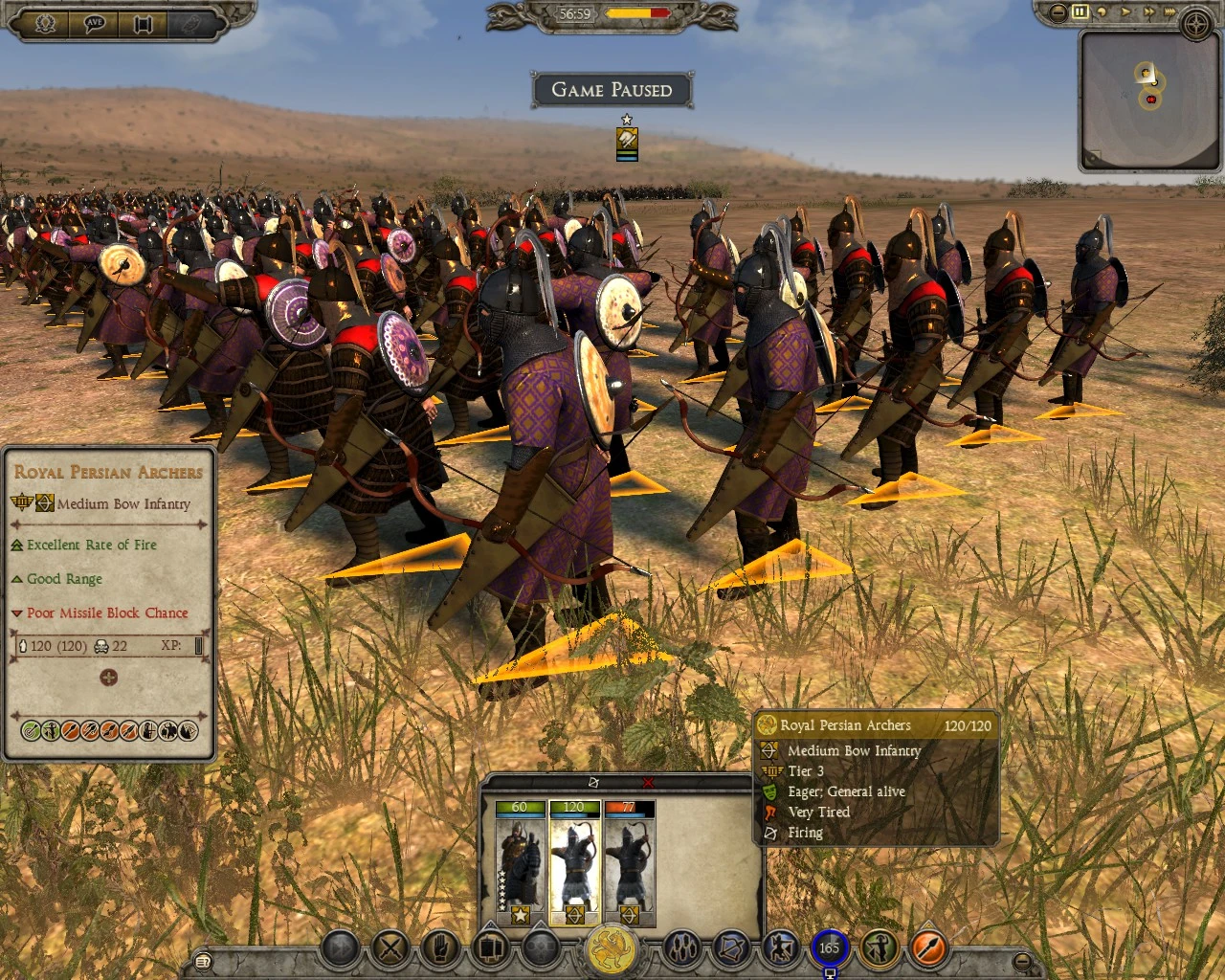 Total War: Attila "Persian Royal Archers reskin"