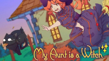Видео игрового процесса визуальной новеллы My Aunt is a Witch