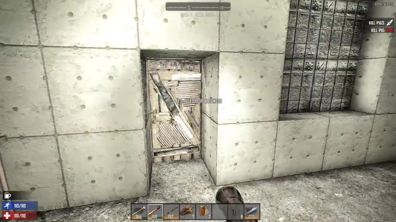 7 Days to Die (Alpha 15) - Эпичный фейл перед приходом о