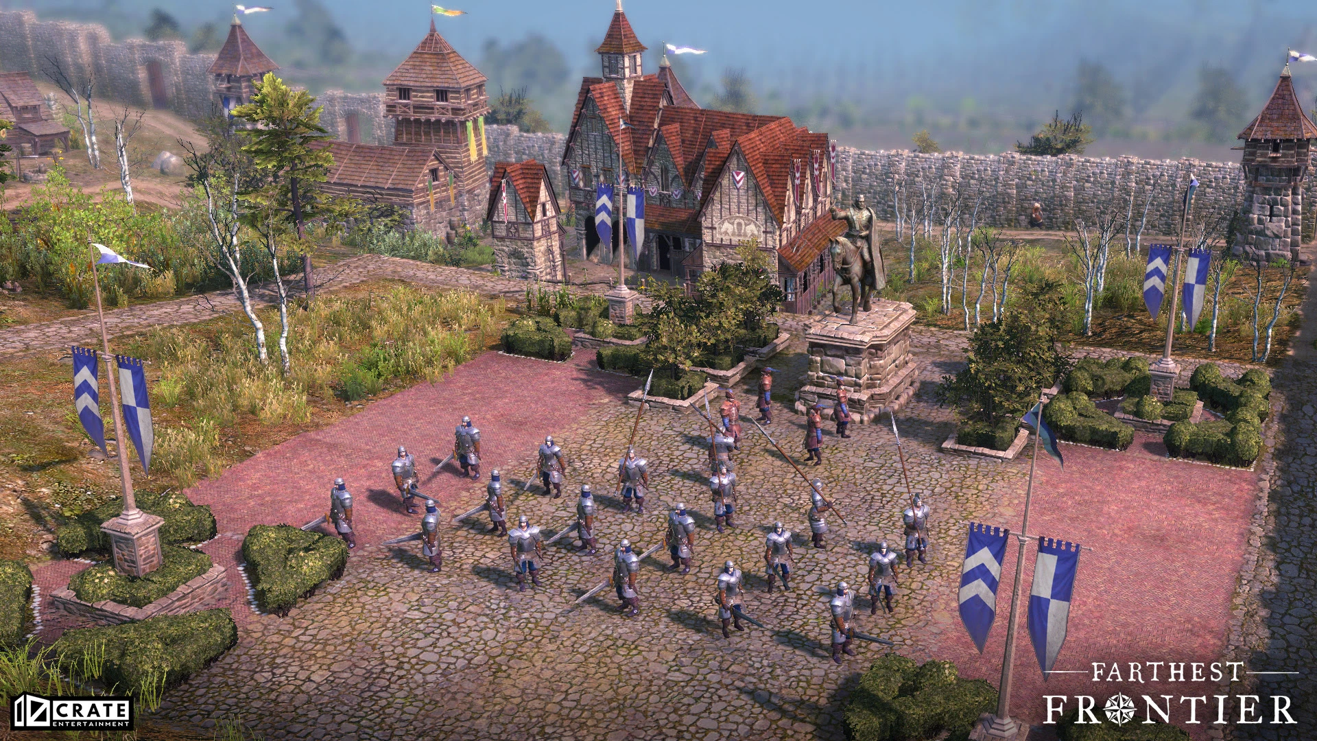 Градостроитель на выживание Farthest Frontier получил новые типы солдат и систему управления в обновлении 0.9.2