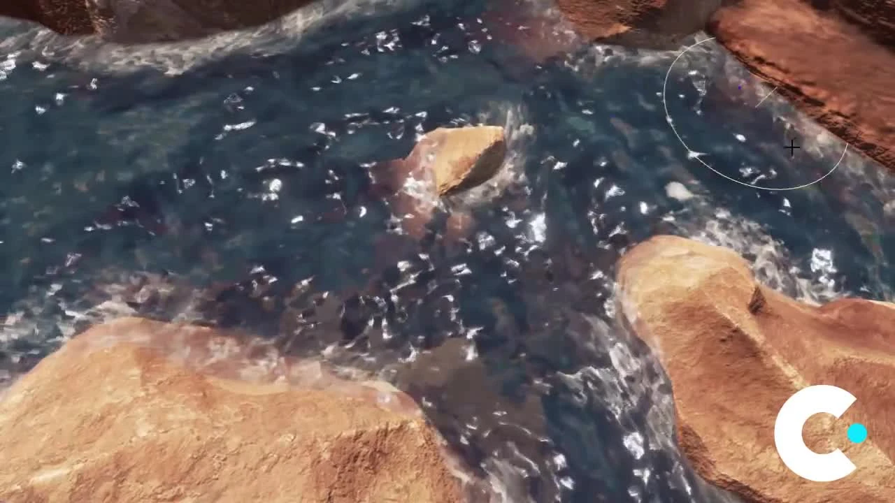 Obduction "Демонстрация графических технологий игры (вода)"