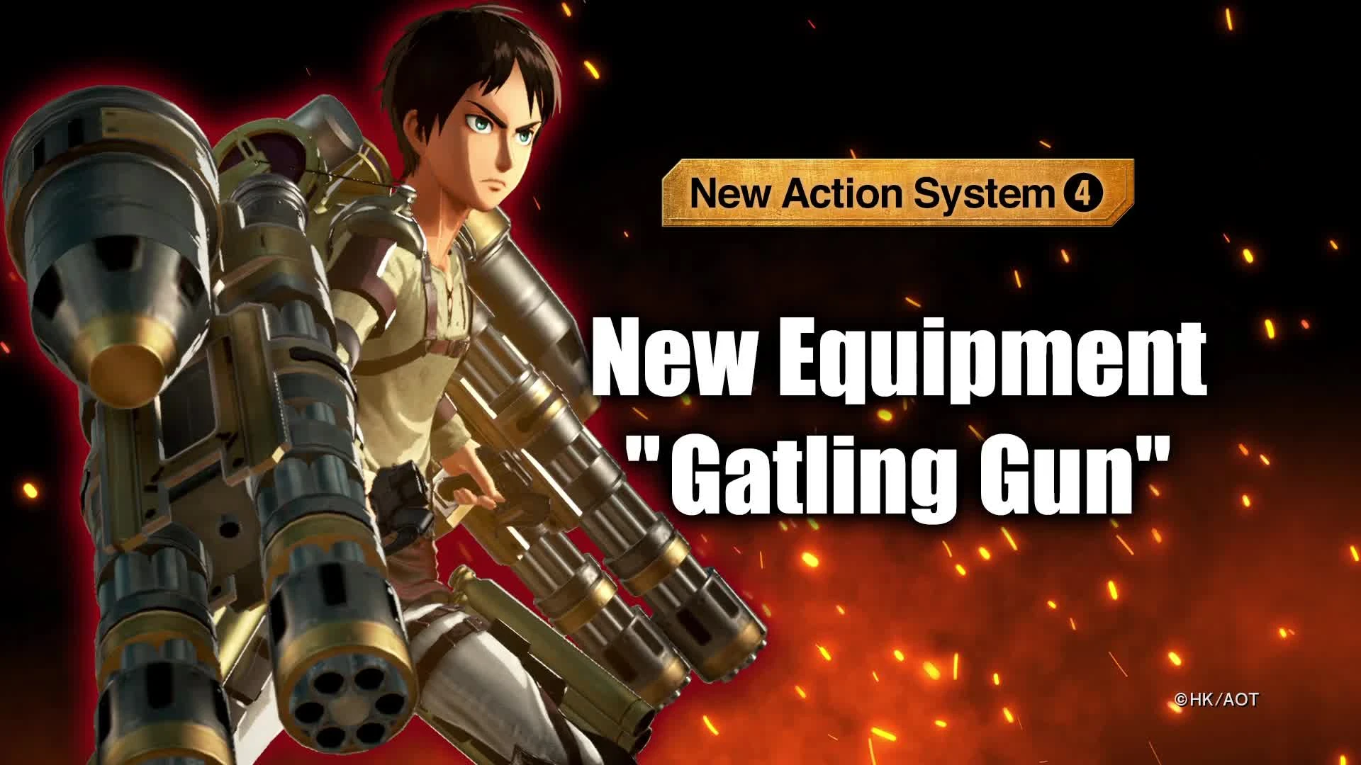 Attack on Titan 2 Final Battle - Пулемет Гатлинга