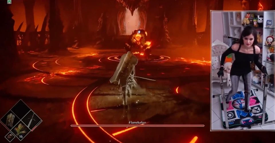 В Demon's Souls бьют боссов с помощью танцевальной площадки