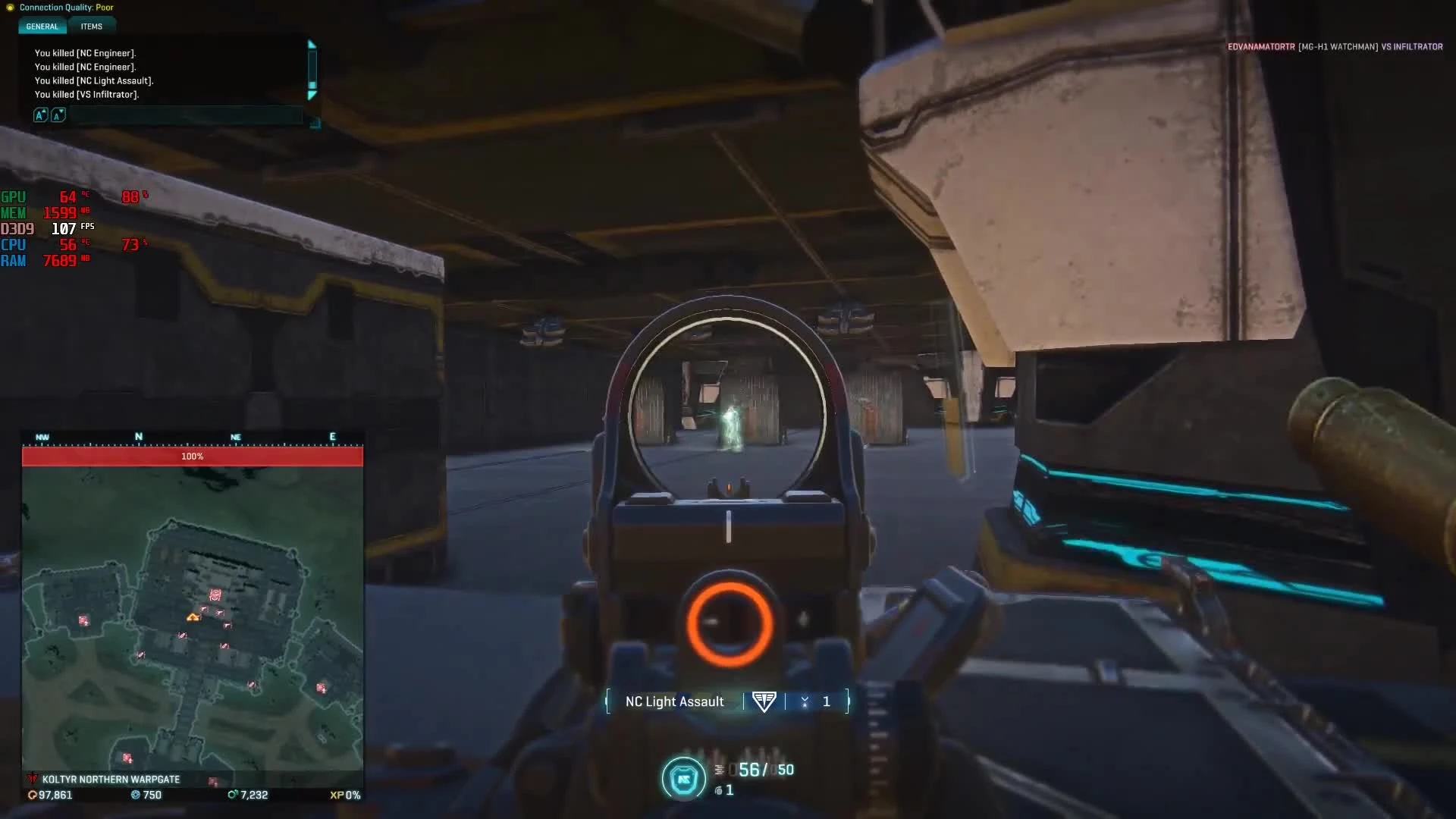 MGR-L1 Ballast, MG-H1 Watchman, VE-H Maw, Links, Construction Refresh | PTS Update