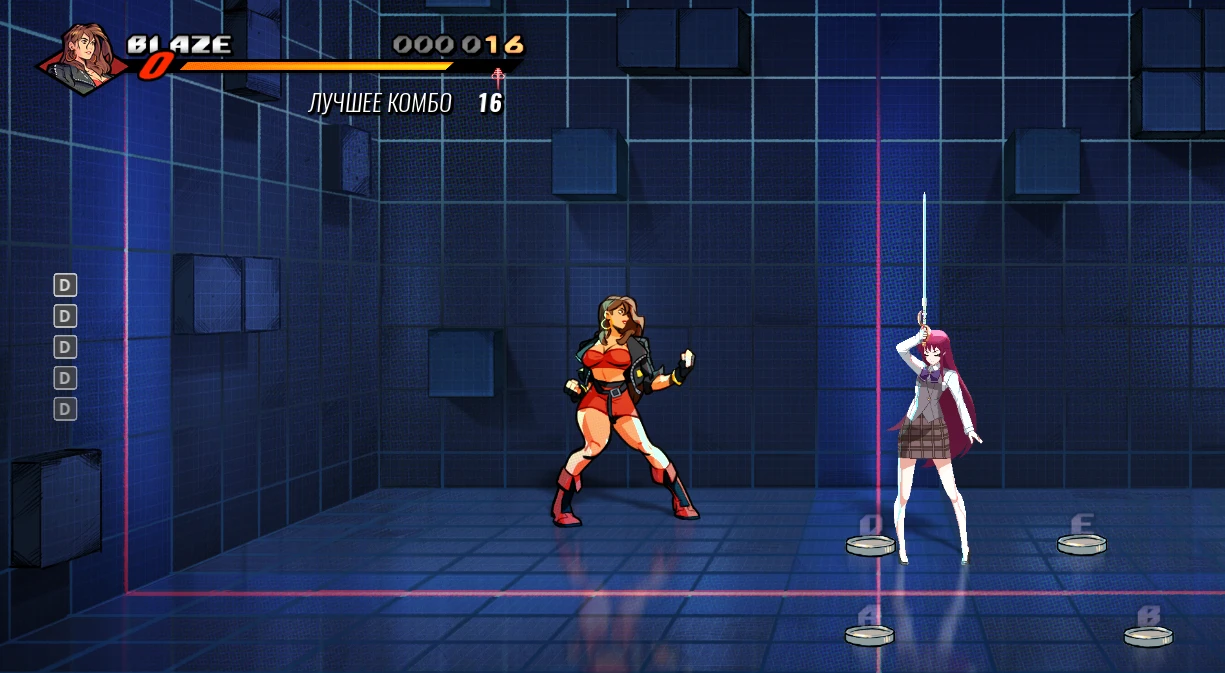 Streets of Rage 4 "Противник: Emi Yusa"