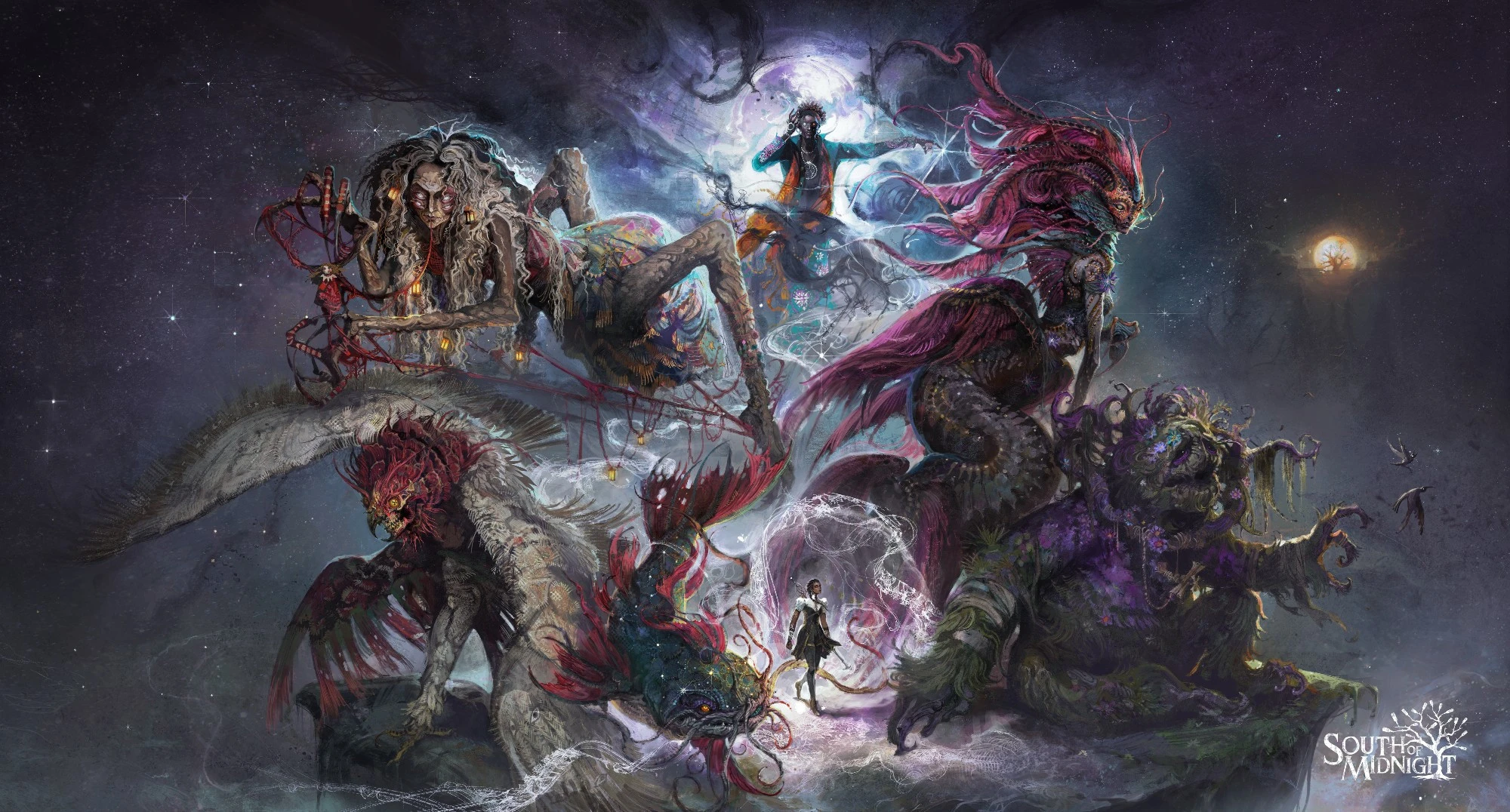 Разработчики приключенческого экшена South of Midnight показали новые концепт-арты