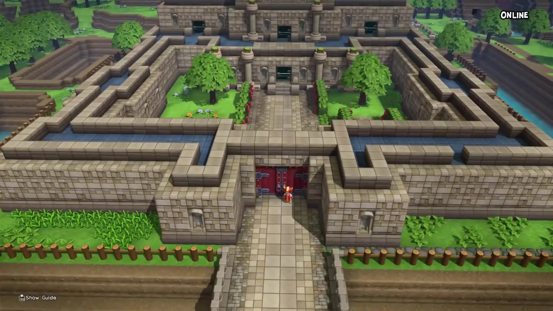 Игрок воссоздал мир The Legend of Zelda: A Link to the Past в Dragon Quest Builders 2