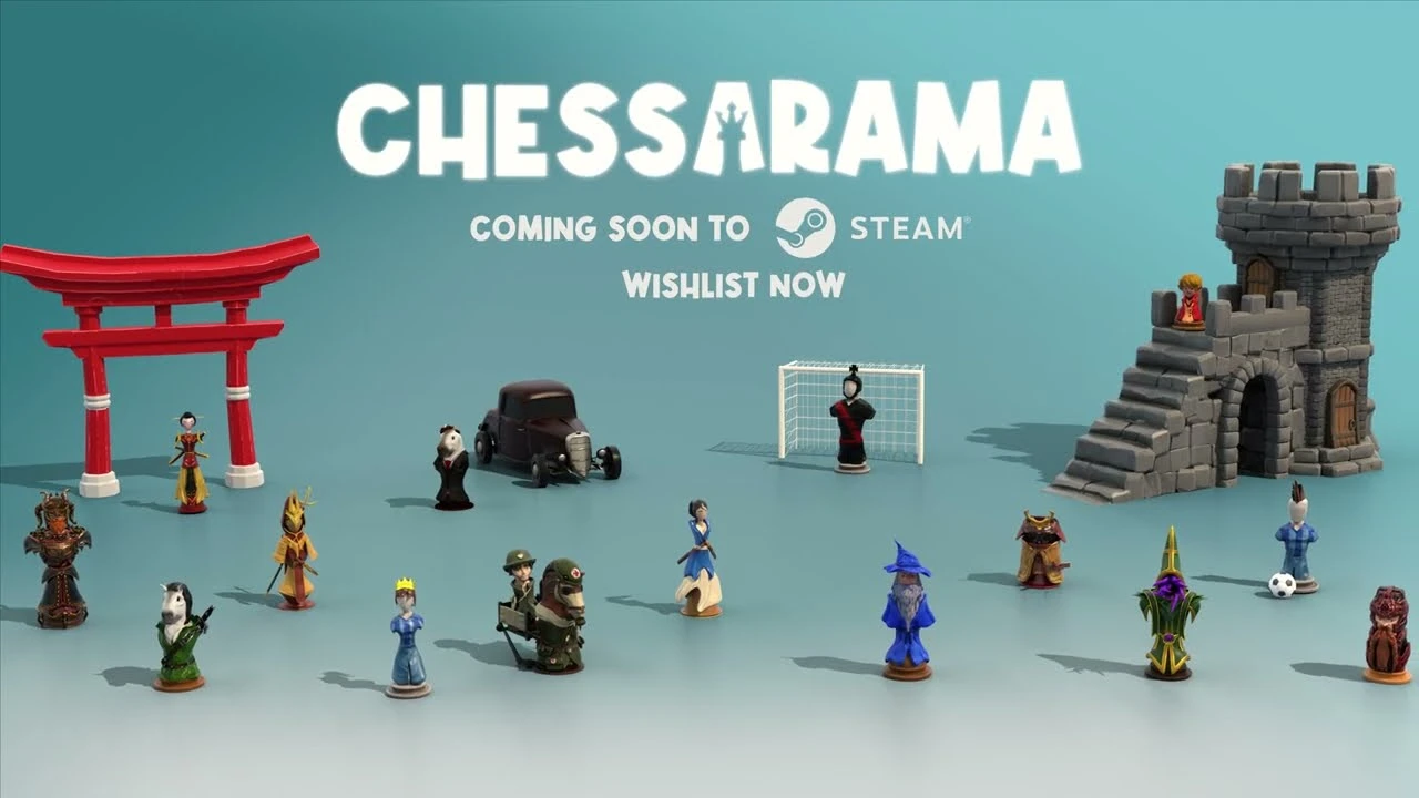 Расслабляющая минималистичная головоломка Chessarama выйдет на ПК и консолях во втором квартале 2023 года