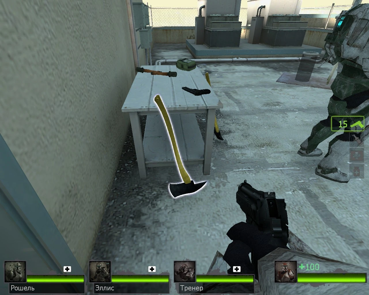 Left 4 Dead 2 "Пожарный топор в стиле Труд Вача"