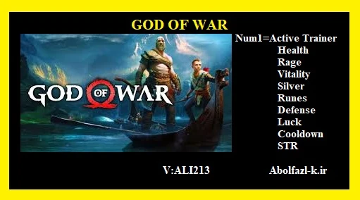 God of War (2022): Трейнер/Trainer (+8) [Latest Ali213] {Abolfazl.k}