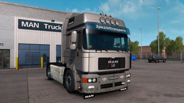 Euro Truck Simulator 2 "MAN F2000 + Прицеп v6.0 (1.39.x)"