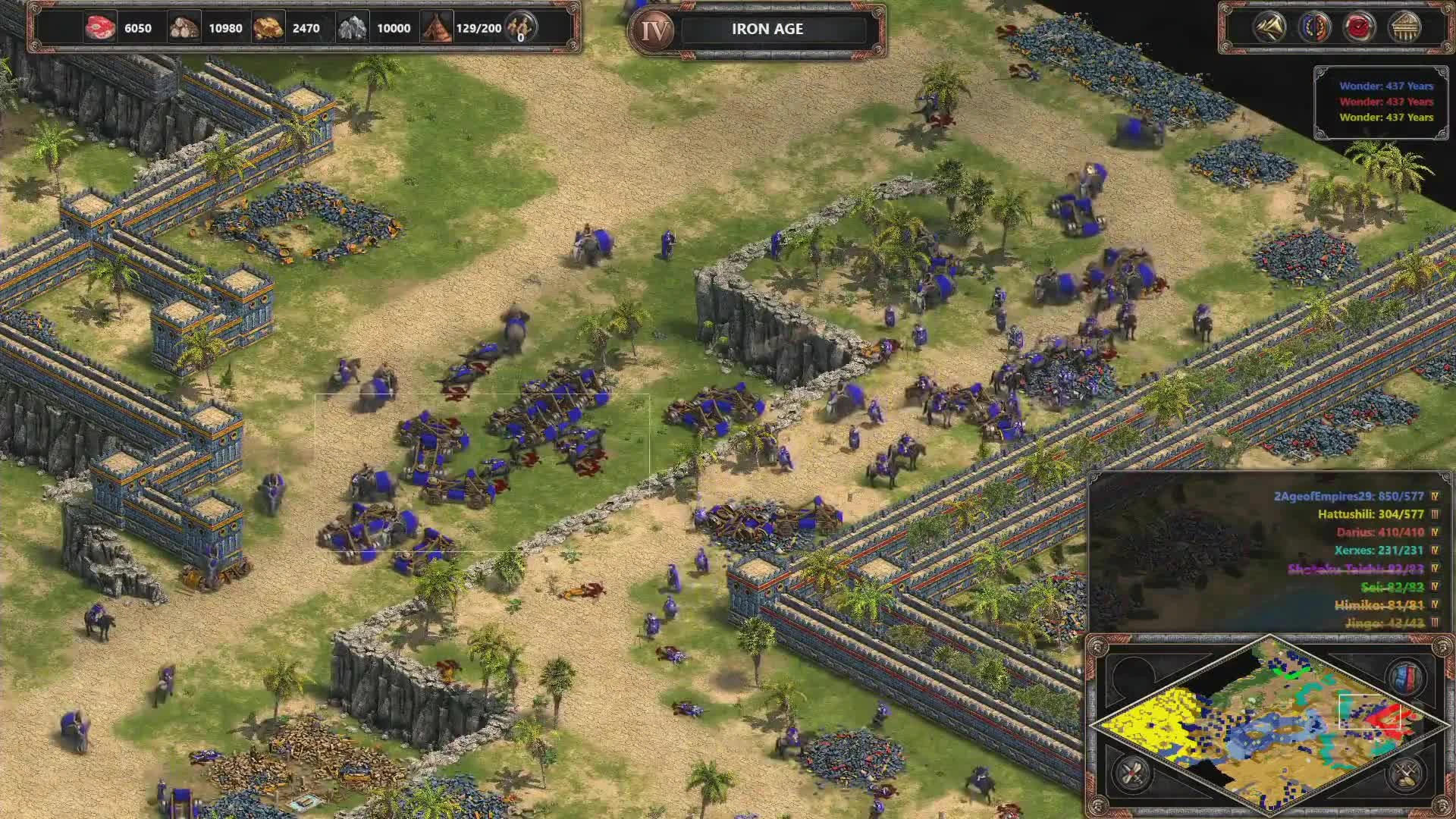 Геймплей PC версии Age of Empires: Definitive Edition