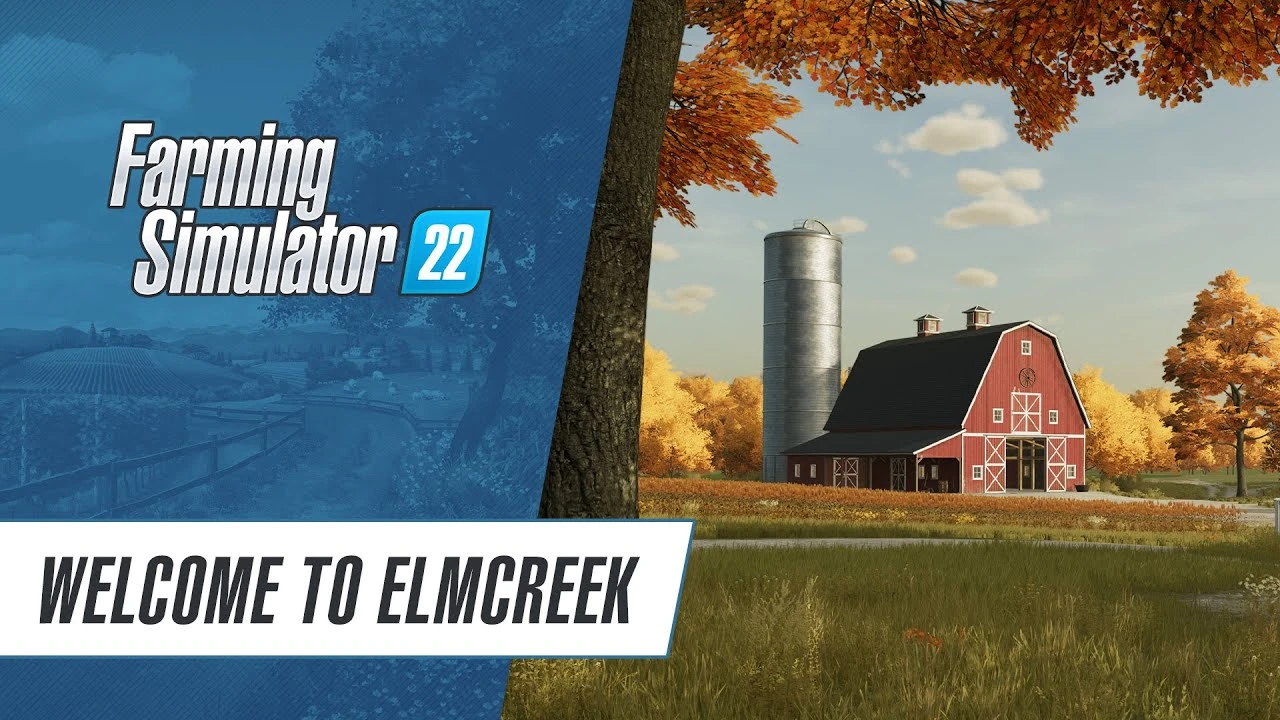 Новый трейлер и скриншоты Farming Simulator 22 представляют карту Элмкрик