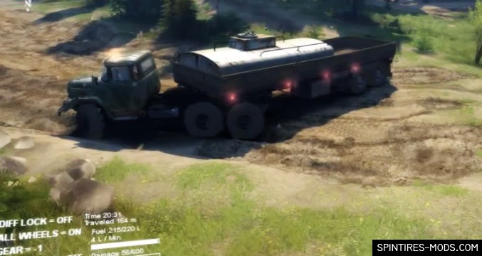 Spintires "PACK ZIL-4334 & ZIL-131"