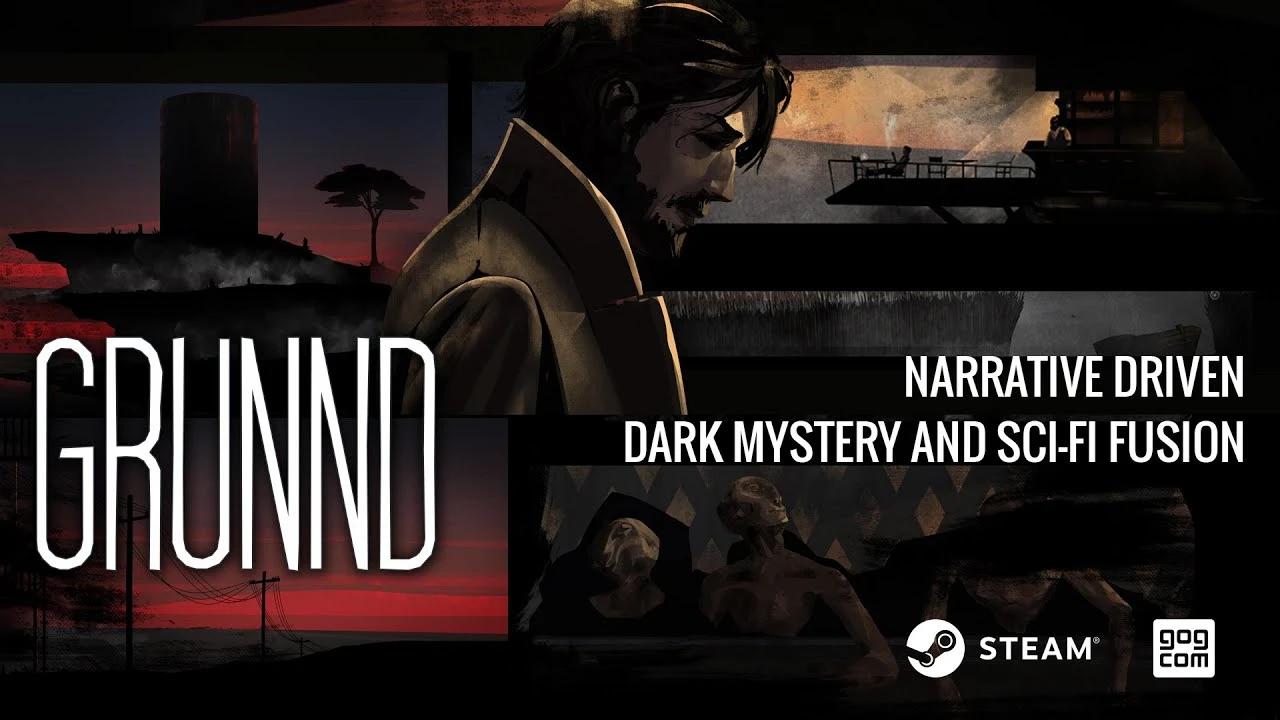 Сюрреалистическое приключение GRUNND, вдохновлённое работами Дэвида Линча и Франца Кафки, вышло на ПК в Steam и GOG