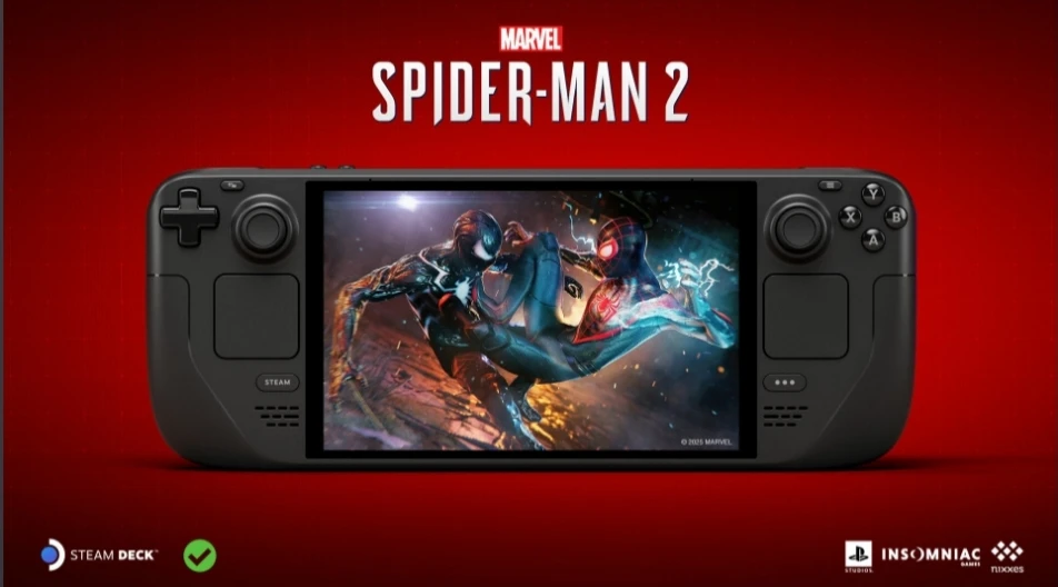 Marvel's Spider-Man 2 получила верификацию со Steam Deck