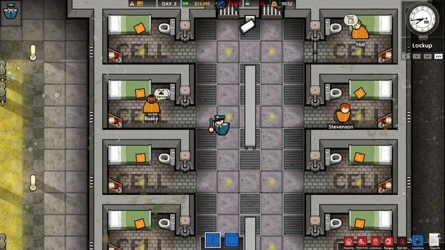 Prison Arhitect "Play Is Staff"