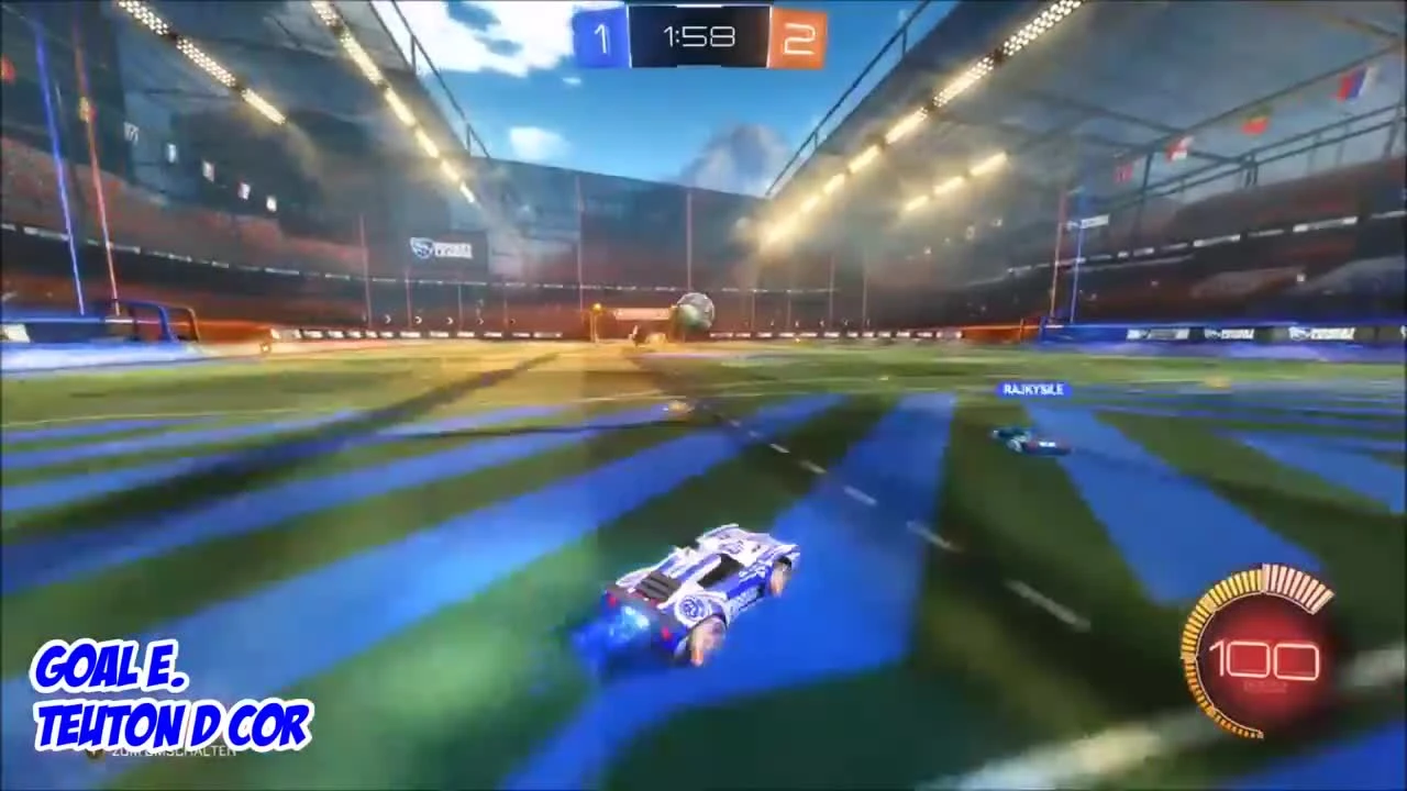 Rocket League - Топ лучших забиваний недели Выпуск 56