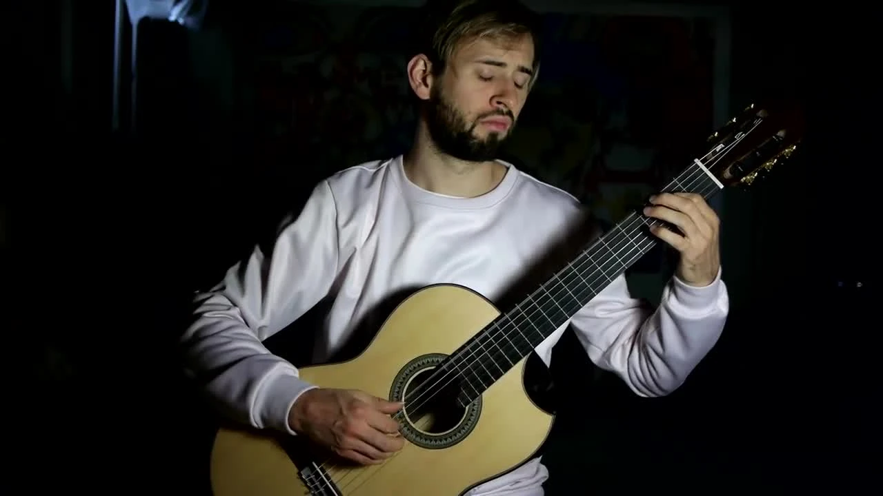 Final Fantasy XI - Кавер на гитаре Сэм Гриффин (святилище Zi'Tah)