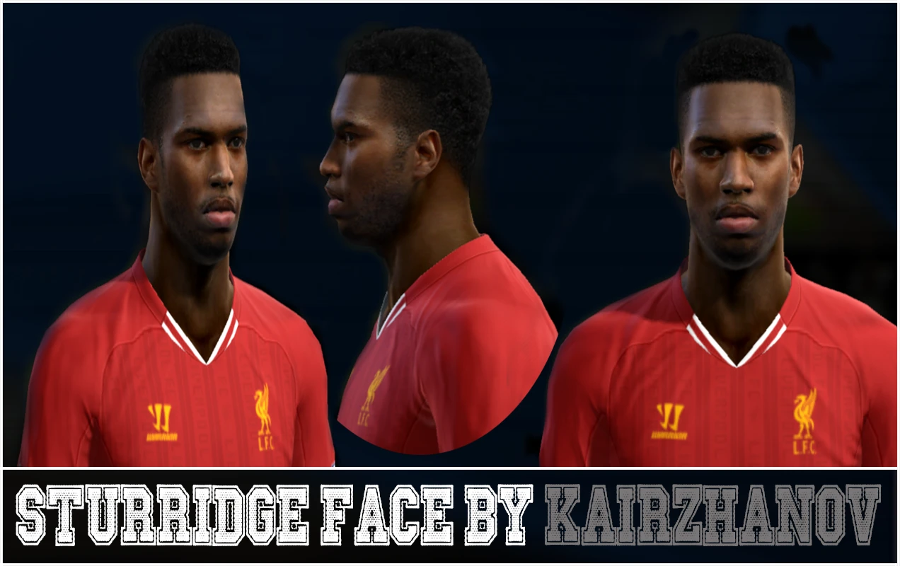 PES 2013 "face Sturridge by Kairzhanov"