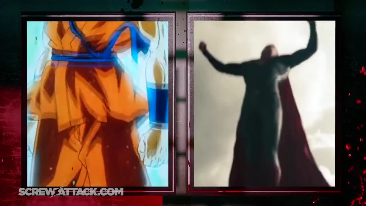 Goku vs. Superman. Бой насмерть - Реванш!