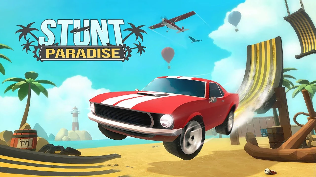 В Steam вышла игра про трюки на автомобиле - Stunt Paradise