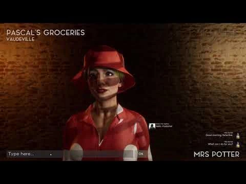 Детективное приключение Vaudeville получит демоверсию во время Steam Next Fest