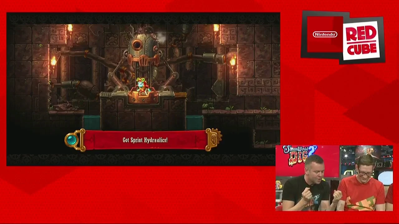 Запись презентации SteamWorld Dig 2 с Gamescom 2017