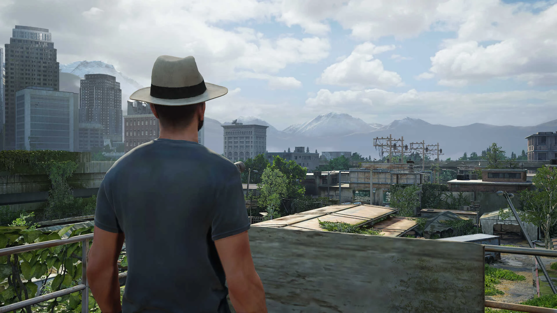 The Last Of Us Part I "Молодой Джоэл в панаме"