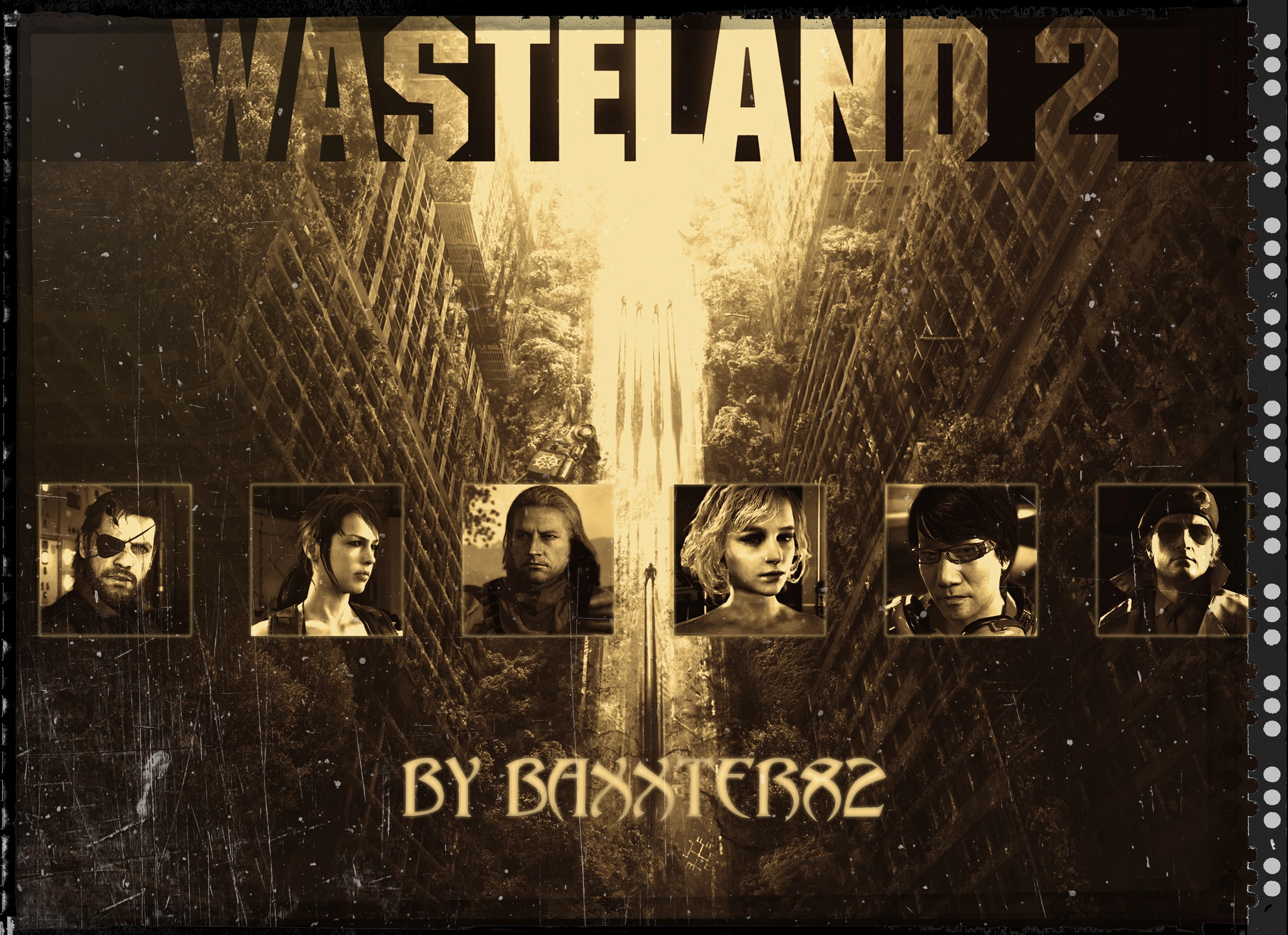Wasteland 2 "Небольшой пак портретов MGS V TPP retro v2 (Custom Portraits pack MGS V TPP Rv2)"