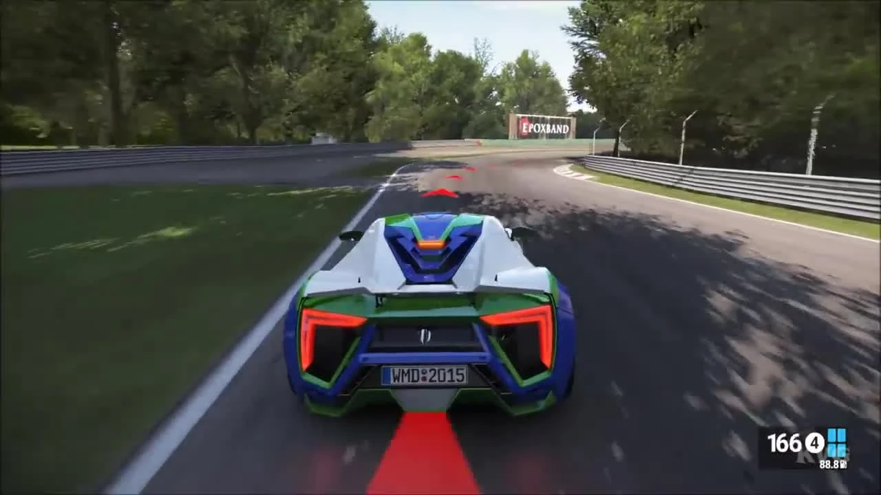 Project CARS W Motors Lykan Hypersport - Тест-драйв Геймплей (PC HD)