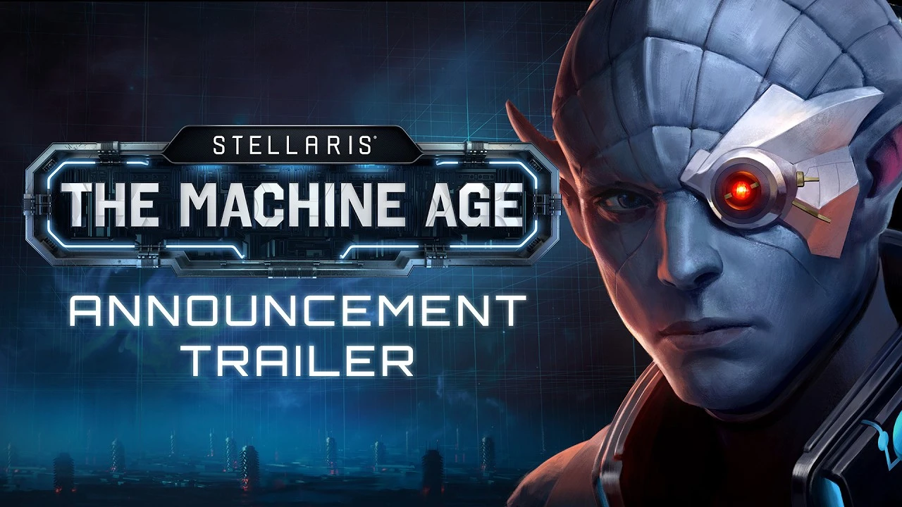 Для научно-фантастической стратегии Stellaris представили новое дополнение The Machine Age