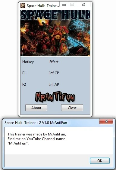 Space Hulk (2013): Трейнер/Trainer (+2) [1.0] {MrAntiFun}