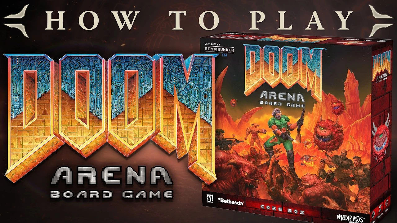 Bethesda объявила о разработке настольной игры DOOM: Arena