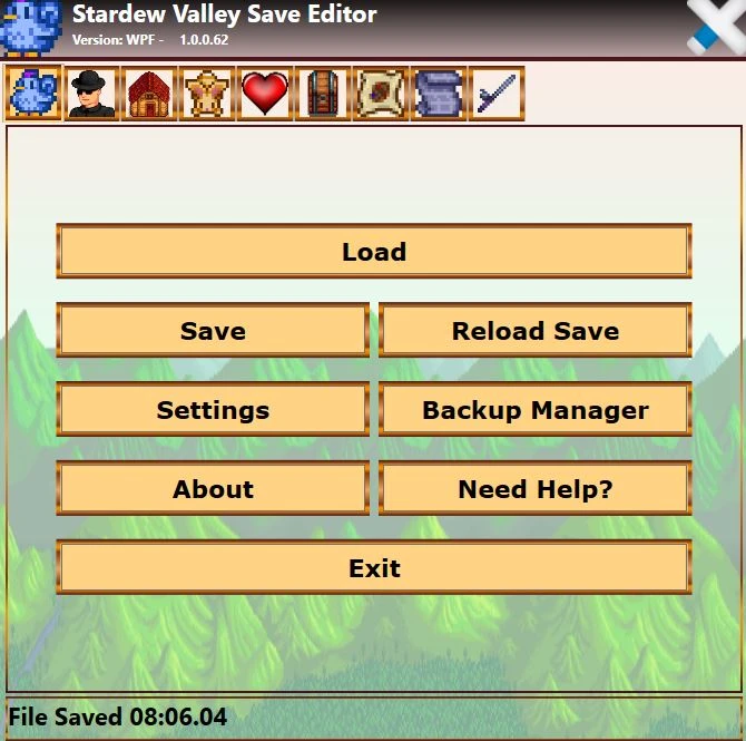 Stardew Valley: Редактор Сохранений / Save Editor [1.0.0.58]