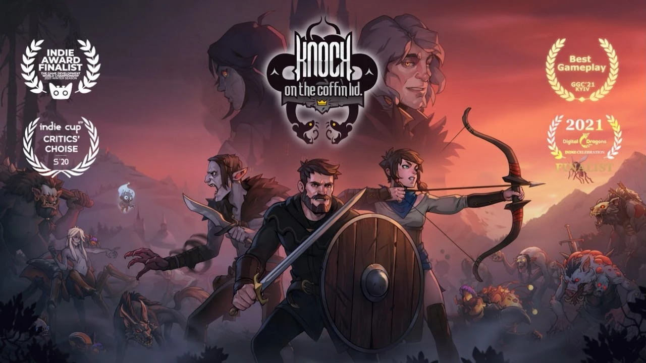 На ПК из раннего доступа вышел карточный рогалик Knock on the Coffin Lid