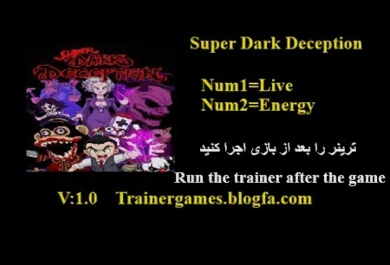 Super Dark Deception "Трейнер +2" [1.0] {Abolfazl.k}