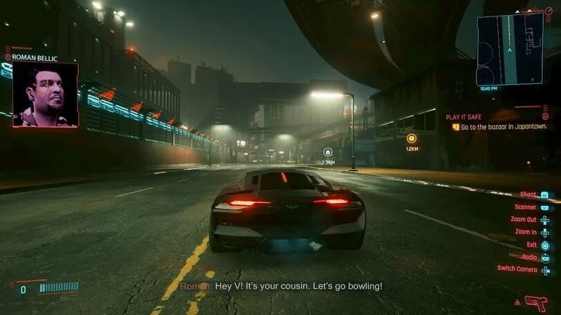 Привет, Ви! Это твой кузен. Пошли играть в боулинг