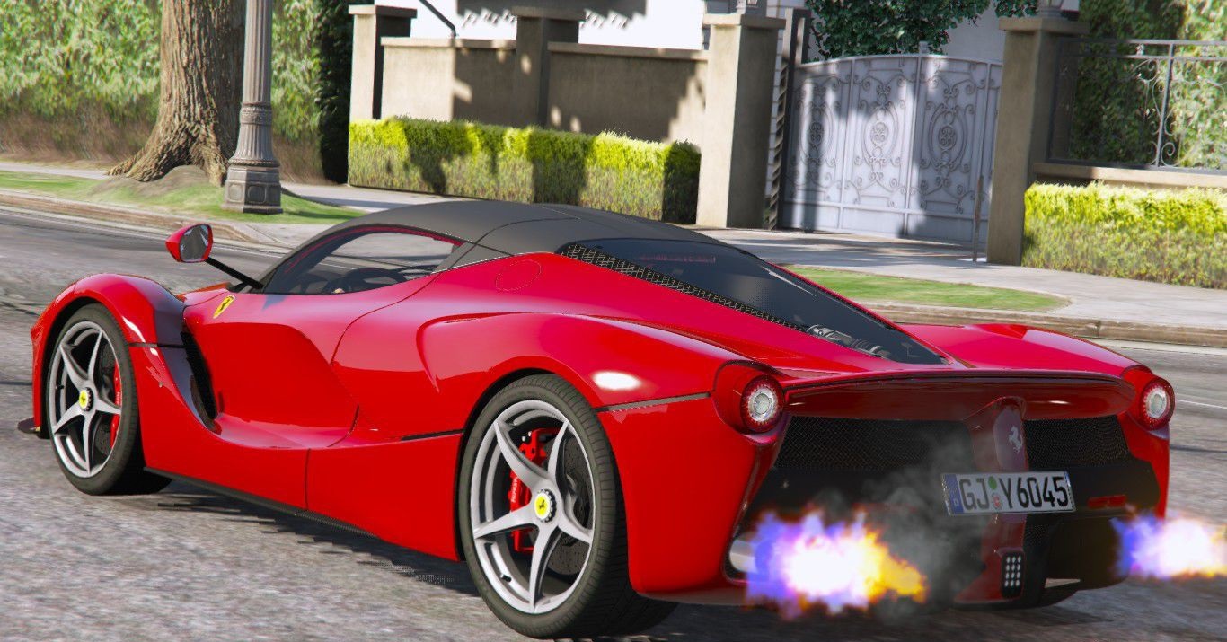 Grand Theft Auto 5 "Модель транспорта Ferrari LaFerrari"