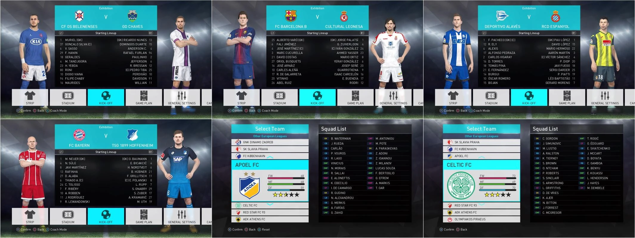 Pro Evolution Soccer 2018 "LaLiga Patch PES 2018 PS4/PC by stanek1983 (21.09.2017)"