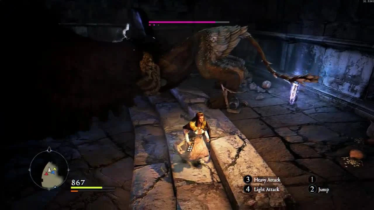 Прохождение Dragon's Dogma Dark Arisen на PC - 20 эпизод - Грифон ч.2 (На Русском)