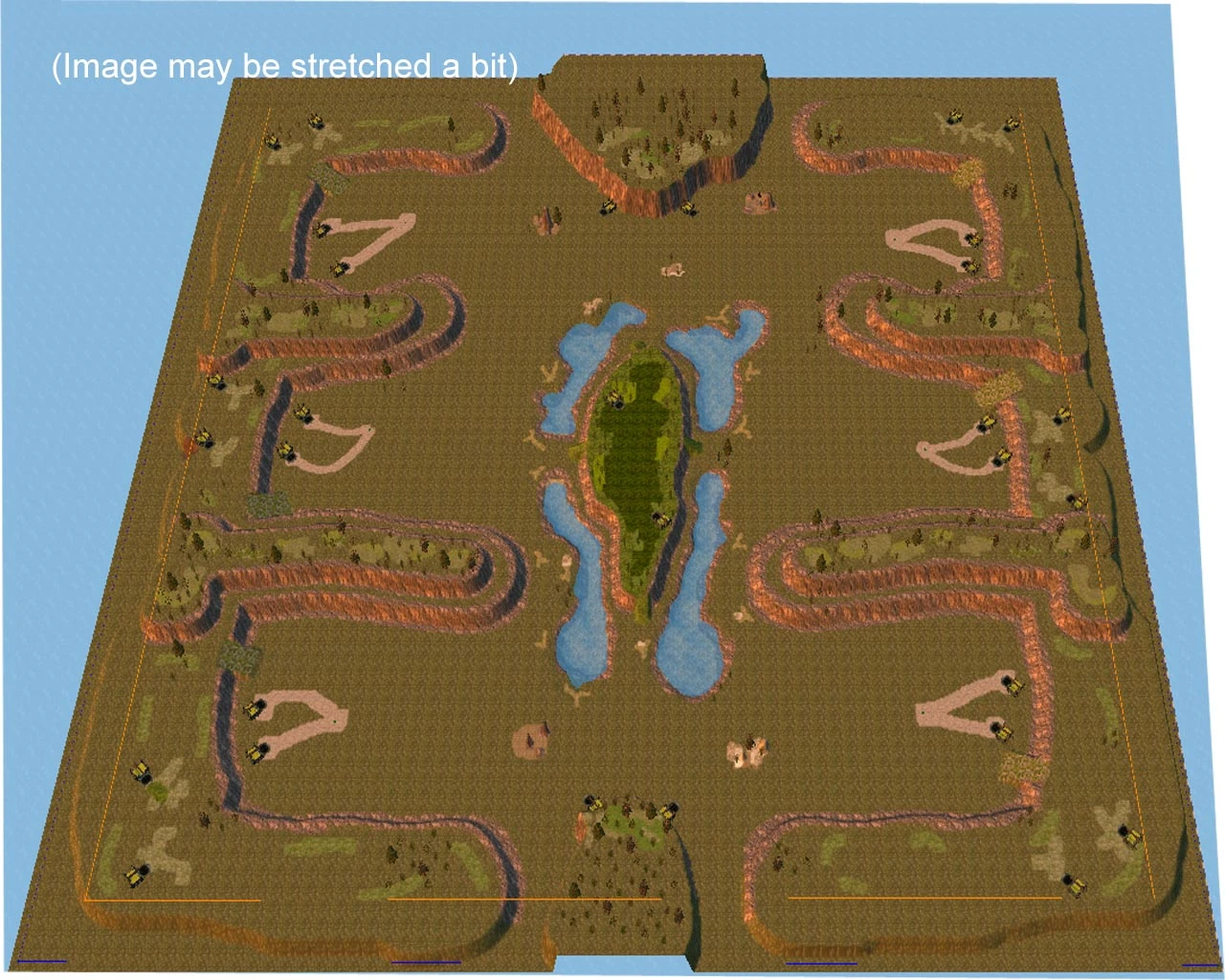 Command & Conquer: Red Alert 3 "Карта - Rivers Run"