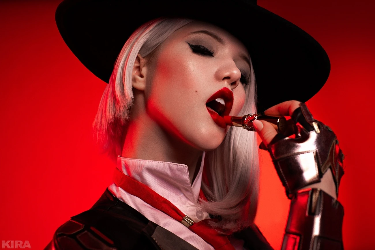 Косплей Эш из Overwatch от Лады Люмос